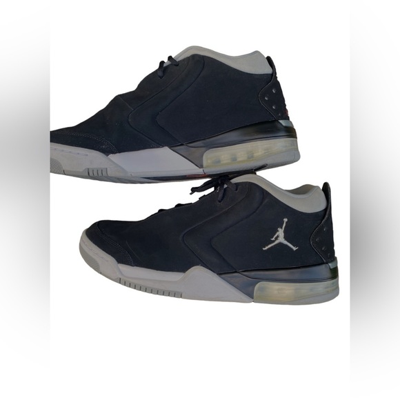 Jordan Big Fund 23 Black Suede Mens 11 - Picture 5 of 14